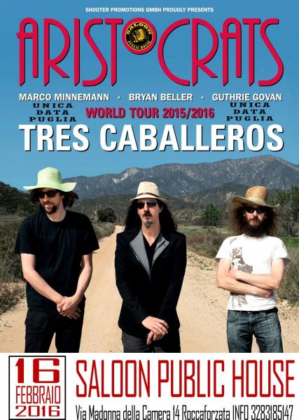 Aristocrats Word Tour 2016 at Saloon Public House