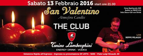 Sabato 13 Febbraio at The Club Tonino Lamborghini Si Accede in Lista