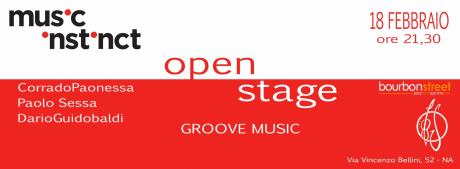 Quinto appuntamento “Open Stage – groove music”
