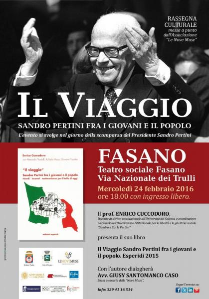 Presentazione libro su SANDRO PERTINI