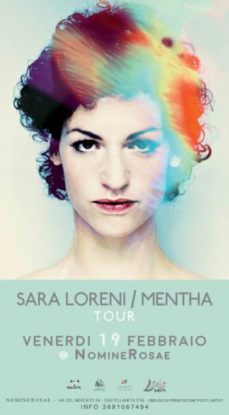 Sara Loreni Mentha tour