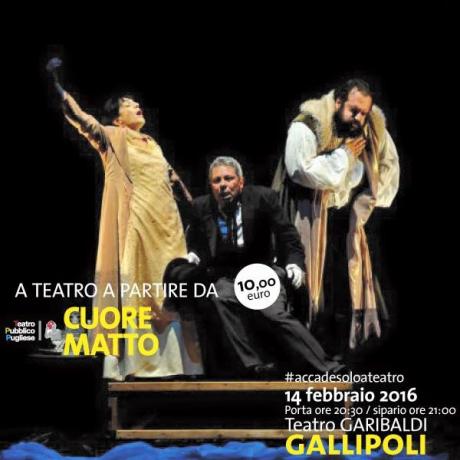 Il Cuore Matto di Elena Bucci in Scena a Gallipoli