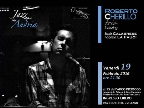 ROBERTO CHERILLO Trio featuring Sasà Calabrese e Fabrizio La Fauci