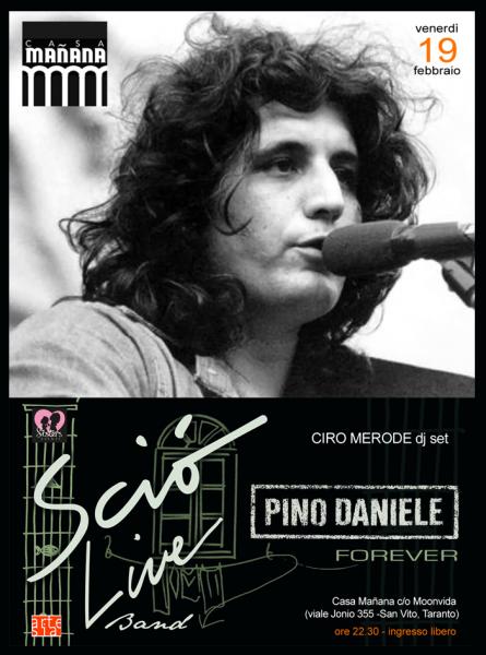 Sciò Live Band plays Pino Daniele + Ciro Merode dj set