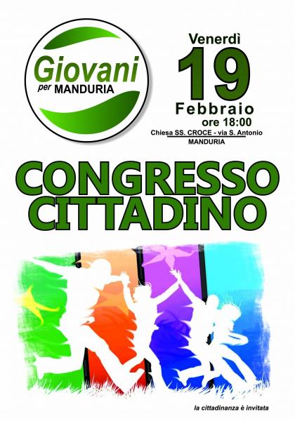 Congresso Cittadino di Giovani per Manduria