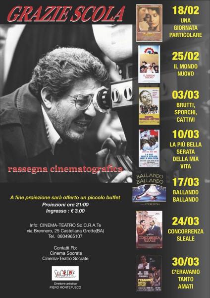 GRAZIE SCOLA - rassegna cinematografica