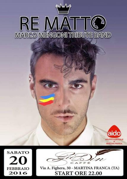 Re Matto Tribute Band-Tributo a Marco Mengoni