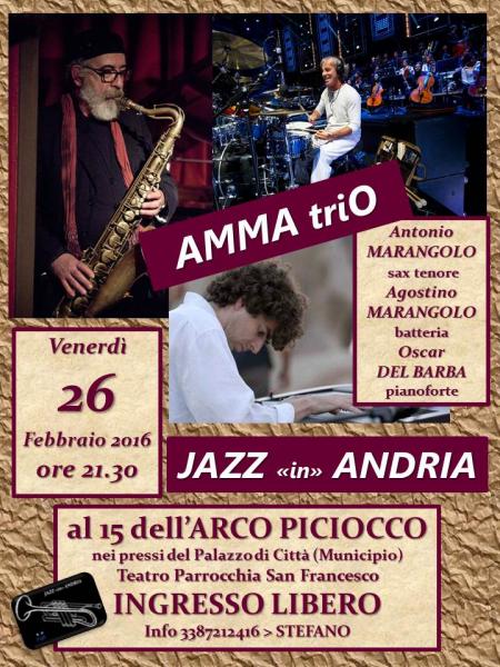Amma Trio                         Marangolo Resolution
