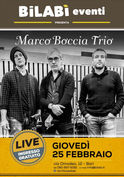 Bilab Eventi Marco Boccia Trio Bari il Tacco di Bacco