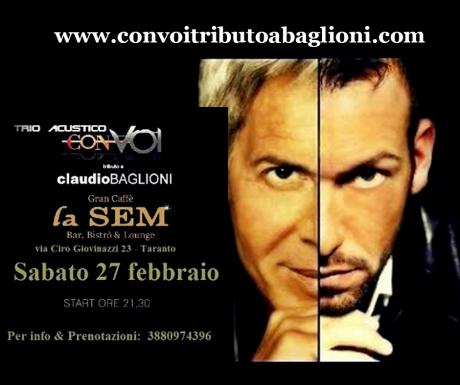 Tributo Claudio Baglioni Presso la Nuova Sem