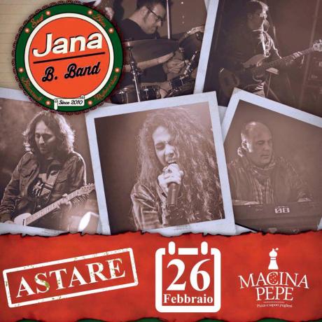 JANA B. BAND live al Macinapepe