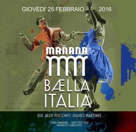 BÆLLA ITALIA, tutta la più bella musica italiana con Alex Pisconti e Silvio Martines dj set