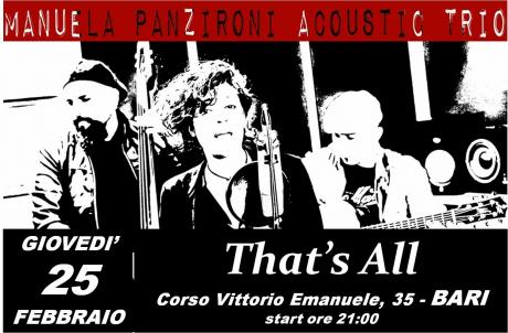 Acoustic Trio