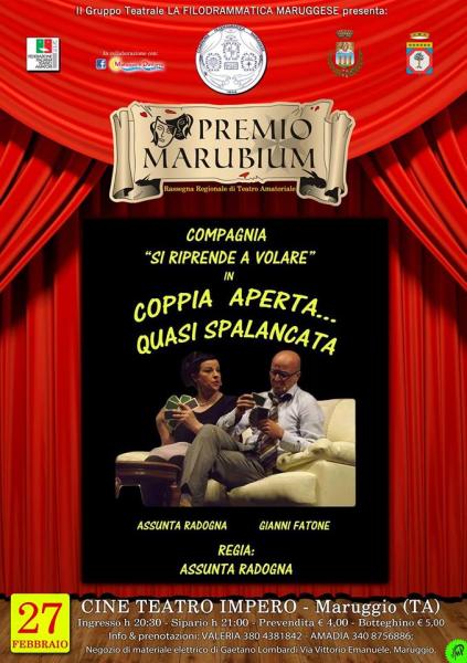 Premio Marubium 2016- Coppia Aperta... Quasi Spalancata