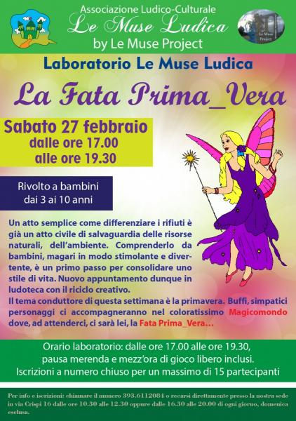 Laboratorio ludico creativo "La Fata Prima_Vera"