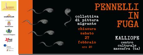 "PENNELLI IN FUGA" - Mostra di pittura migrante