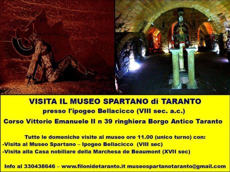 Museo Ipogeo Spartano: viaggio nella millenaria storia di Taranto a 14 metri di profondità