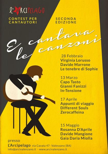 E cantava le canzoni: Virginia Lorusso, Davide Marrone, Le Tenebre di Sophie