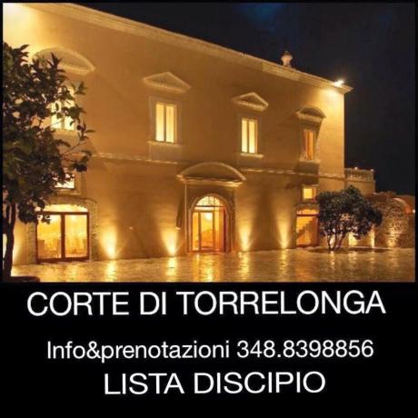 Corte di TORRELONGA ONE NIGHT // ingresso solo in lista DISCIPIO
