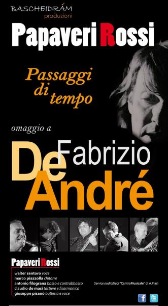 Omaggio a Fabrizio De André - PAPAVERI ROSSI