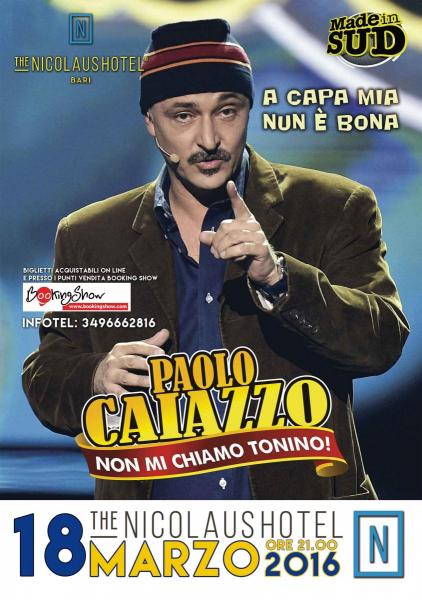 Paolo Caiazzo in "Tonino Cardamone" Made in Sud