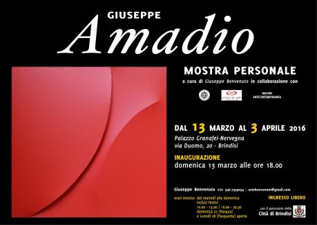Mostra Personale di Giuseppe Amadio