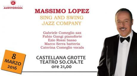 Massimo Lopez in Sing And Swing Jazz Company