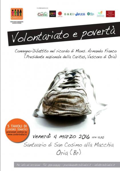 Convegno Dibattito "Volontariato e Povertà"