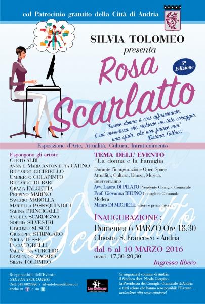 Rosa Scarlatto 5 edizione