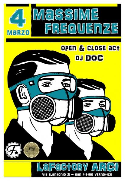 Massime Frequenze & Dj Doc in Concerto