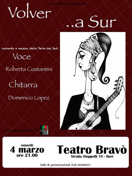 "Volver ...a Sur - Racconto e Musica Delle Terre del Sud"