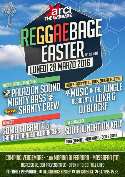 Reggabage Easter • la Pasquetta 2016