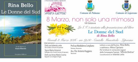 Presentazione del volume "Le Donne del Sud" di Rina Bello