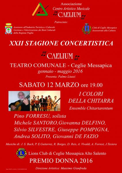 XXII Stagione Concertistica Caelium