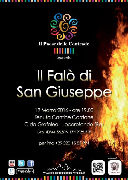 Il Falò di San Giuseppe!