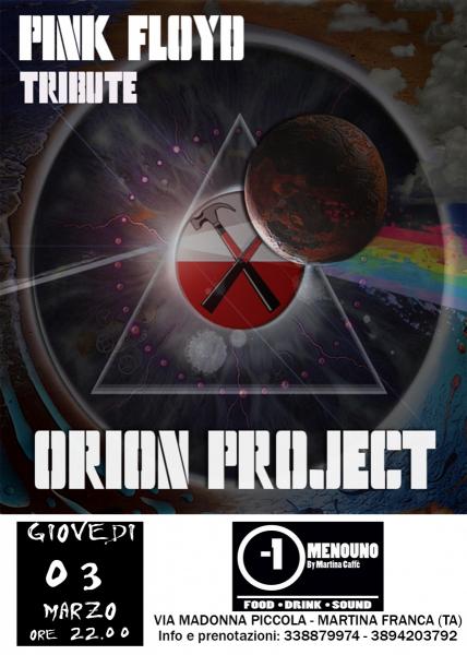 ORION PROJECT (tribute to Pink Floyd)*LIVE IN CONCERT