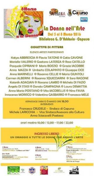 Collettiva di Pittura "La Donna nell'Arte"