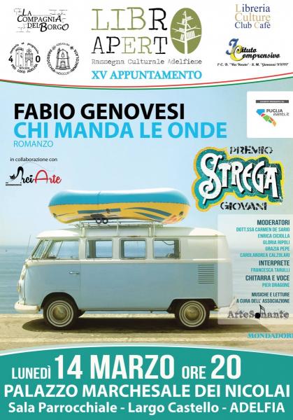 Rassegna Culturale Adelfiese "LIBro apERtO": "Chi manda le onde" F. Genovesi