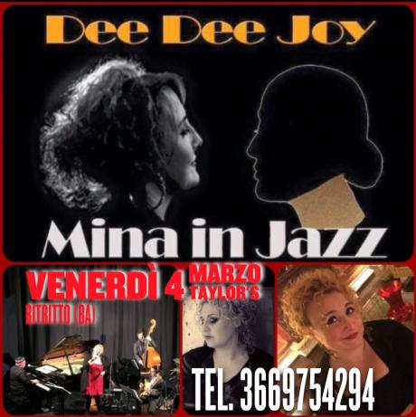 Mina in Jazz - Dee Dee Joy Quartet