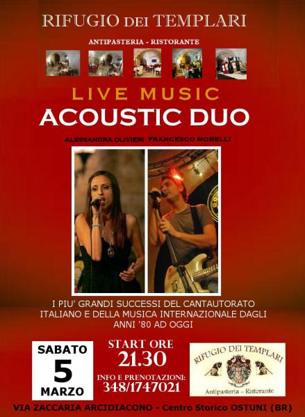 Sabato Live: Acoustic Duo