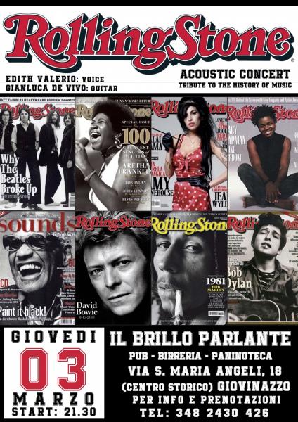 Rolling stone - Acoustic Tribute to the history of music