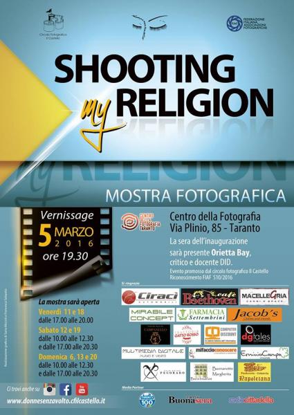 DonneSenzaVolto 2016 Inaugurazione mostra fotografica Shooting My Religion