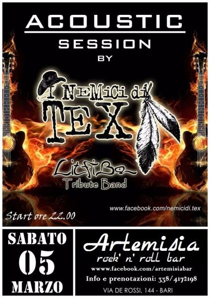 Nemici di Tex cover Litfiba acoustic live