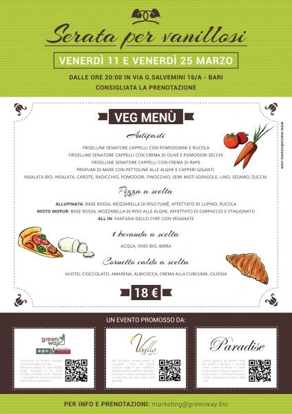 Pizzata Vegan - Serata per Vanillosi