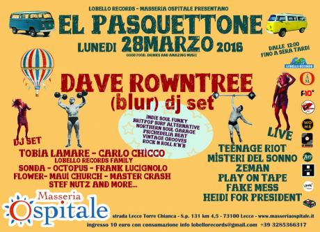 Lobello Records e Masseria Ospitale presentano EL PASQUETTONE