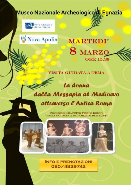 La donna dalla Messapia al Medioevo attraverso l'Antica Roma