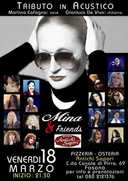 Tributo a Mina & Friends: le grandi cantanti italiane