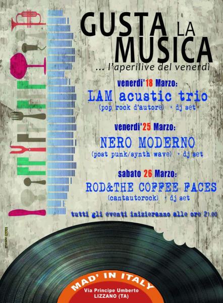 Gusta la Musica L'aperilive del Venerdì