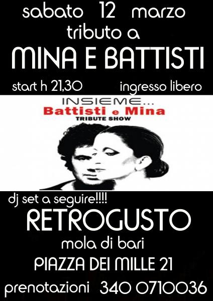 Tributo a Mina e Battisti Retrogusto