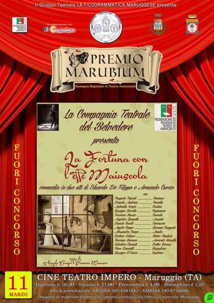 Premio Marubium 2016 - la Fortuna con L'effe Maiuscola